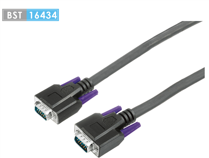 VGA Monitor cable - VGA plug (15-pin) to  VGA plug (15-pin)