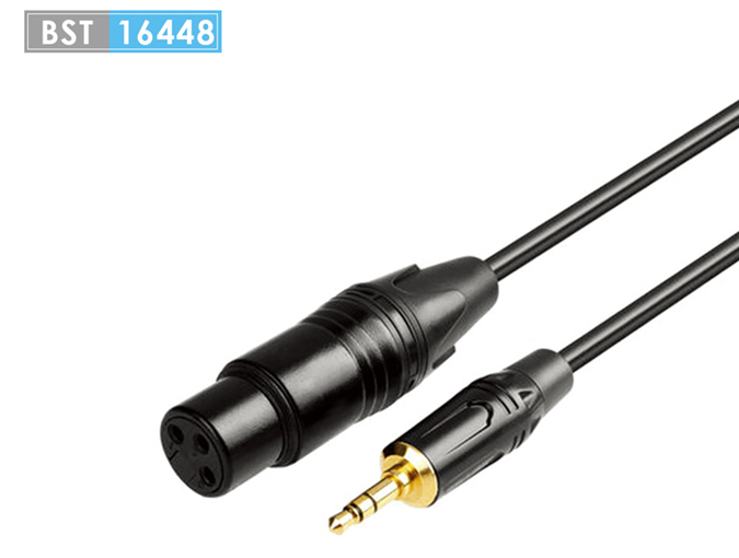 3.5mm TRS to XLR M-F Microphone Cable