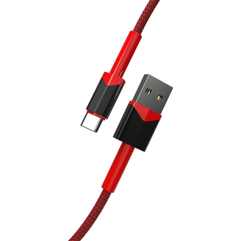 Al-Alloy-Braided-USB-A-to-Type-C-cable XSR-AL-08