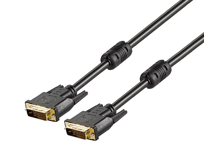 DVI 24PIN male to male cable