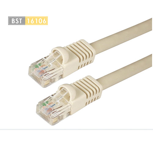 BST 16106 Cat 5e UTP Booted Patch Cable