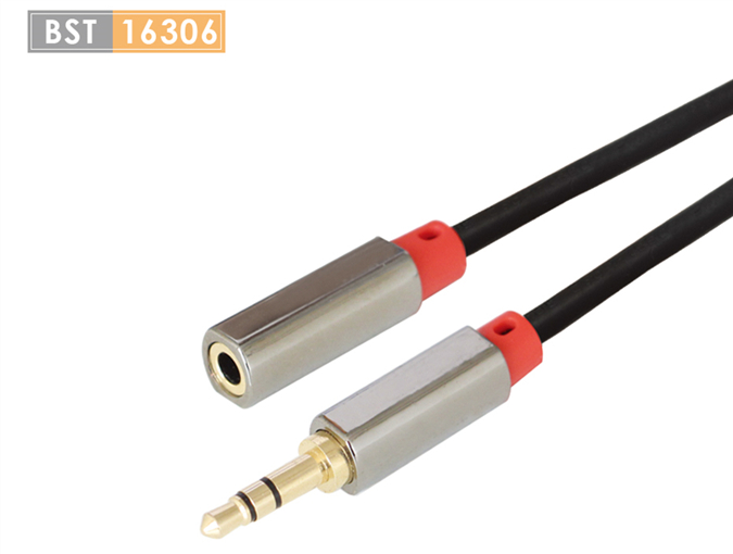 3.5mm Stereo M-F Audio Cable