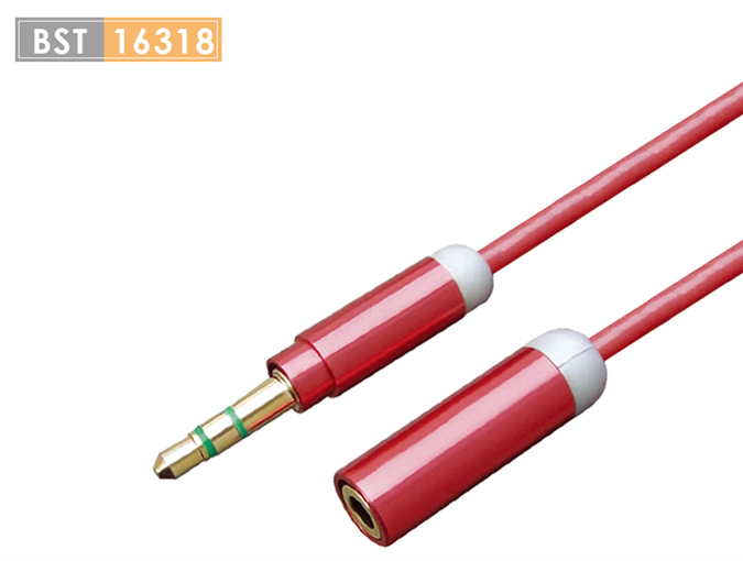 3.5mm Stereo M-F Audio Cable