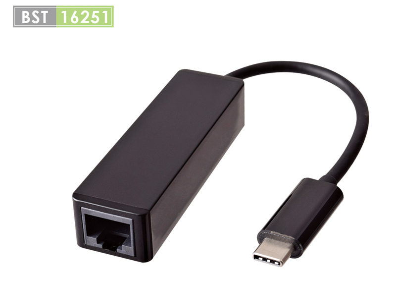 BST USB-C Male to Ethernet RJ45 Female adapter