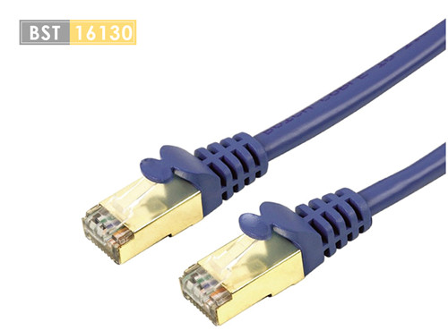Category 5e S/FTP Booted Patch Cable