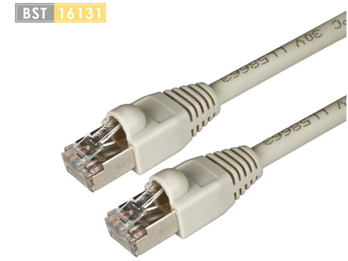 Category 5e S/FTP Booted Patch Cable