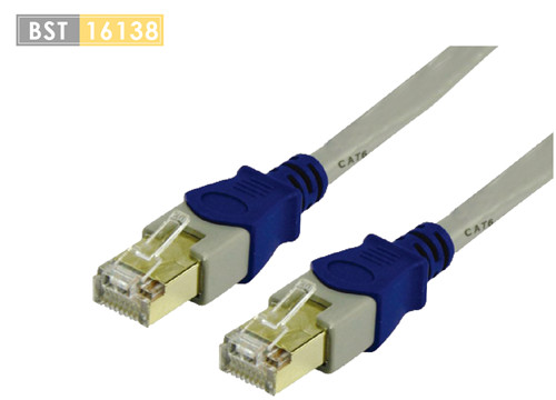 BST 16138 Category 6a  S/FTP  Booted Patch Cable