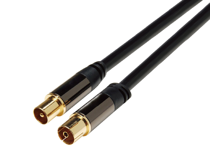 Antenna connection cable IEC plug jack cable