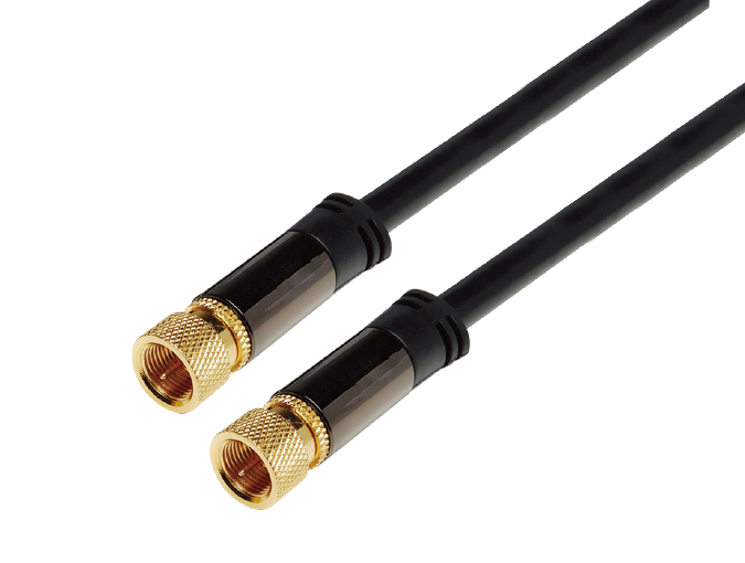 SAT connection cable F plug to F plug