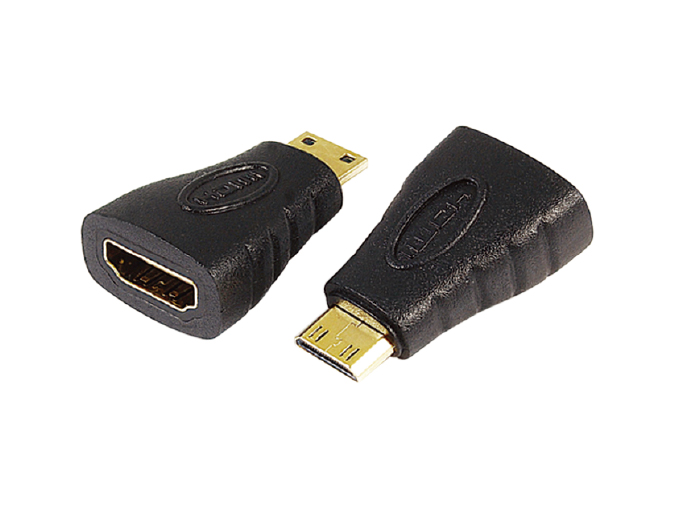 HDMI female to mini HDMI male adapter