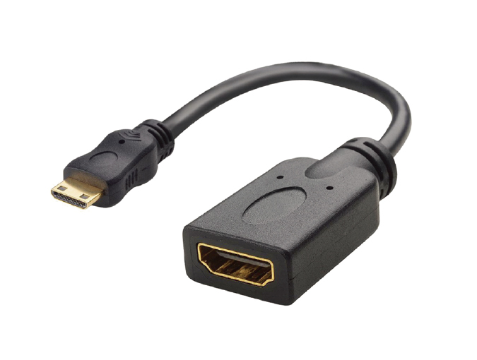 HDMI female to Mini HDMI male adapter